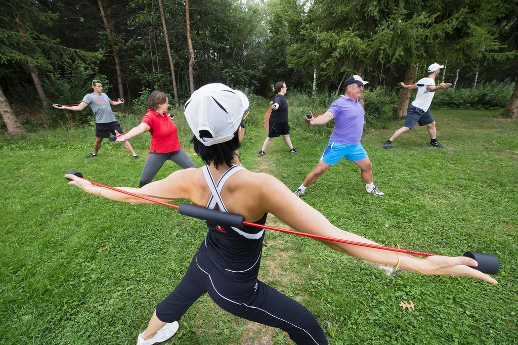 Golf-Tennis-Wellnesshotel Mori Sankt Kanzian am Klopeiner See Eksteriør billede