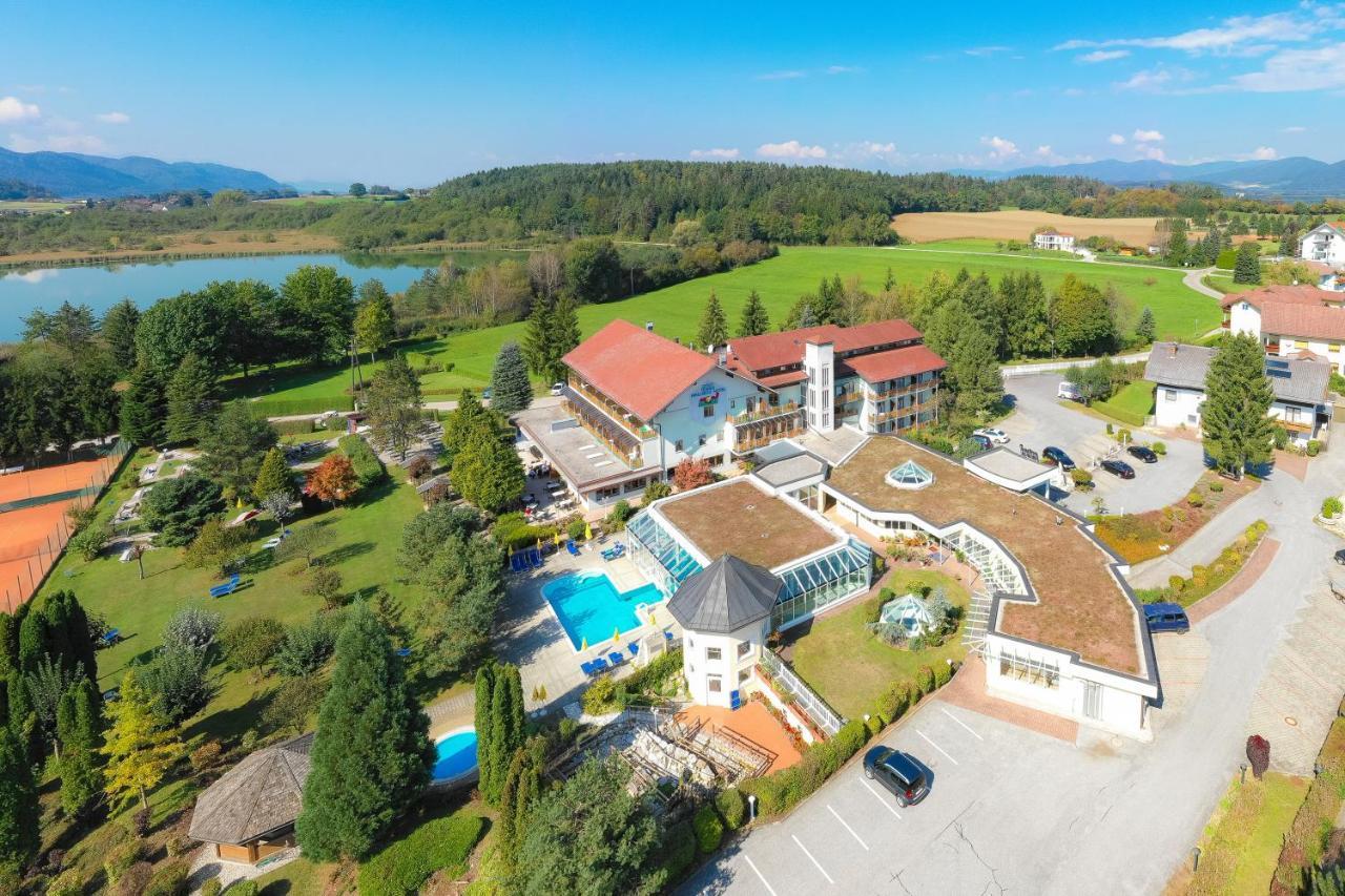 Golf-Tennis-Wellnesshotel Mori Sankt Kanzian am Klopeiner See Eksteriør billede